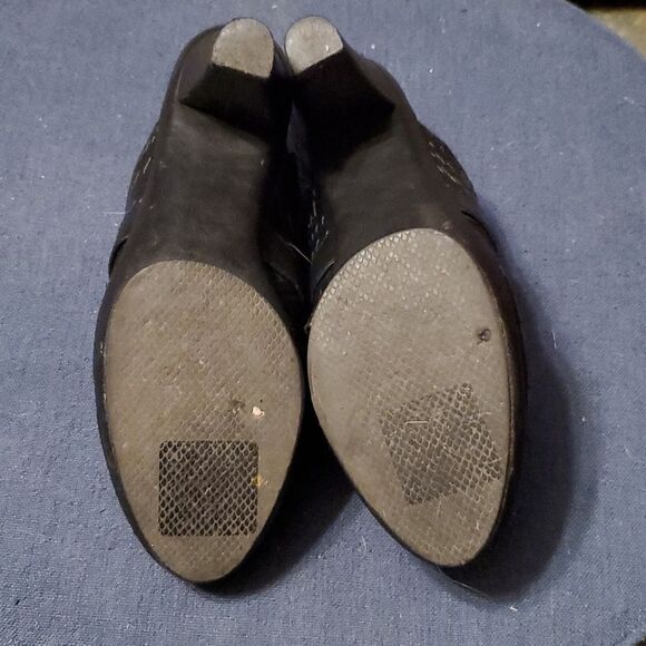 New York Transit Sweet Touch Brown Women's Woven Platform Clogs Size 8.5 - Picture 8 of 11